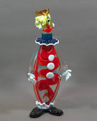 1950 S Murano Glass Clown Decanter