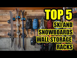 Snowboard Wall Storage Rack