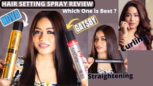 hair setting spray review hair fixer