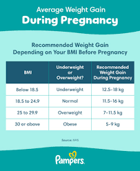 weight gain in pregnancy what s the
