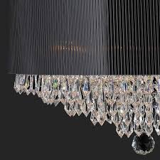 We know it can be confusing when you are trying to shop for. W83137c20 Gatsby 8 Light Chrome Finish And Clear Crystal Chandelier With Black Acrylic Drum Shade