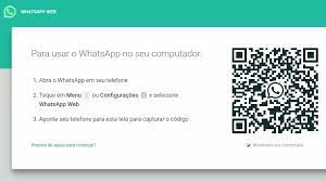 whatsapp web como escanear o código qr