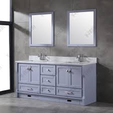 Bathroom vanity cabinets are generally composed of hardwood or manufactured wood, although you can find a select number of cabinets in metal or glass. China Selling Well Solid Wood Double Sinks Bathroom Vanity Cabinet With Mirror China Bathroom Furniture Floor Mounted Vanity Combo