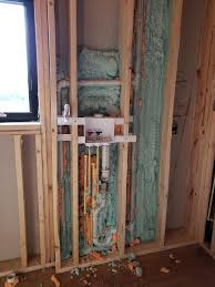 insulating plumbing pipes building