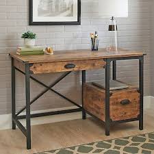 Shop wayfair for all the best industrial desks. Rustic Country Style Desk Computer Furniture Industrial Weathered Pine Finish 756250426038 Ebay
