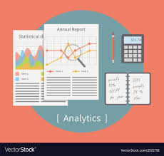 Analytic Business Template With Charts And Graphs