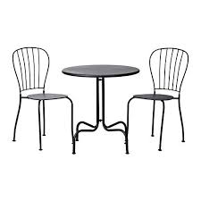 Bistro Set From Ikea Gray Patio