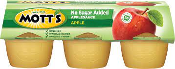 mott s no sugar added applesauce apple