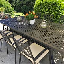 Madison 10 Seater Large Garden Table