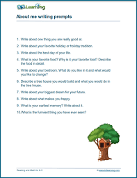 50 writing prompts for kids k5 learning