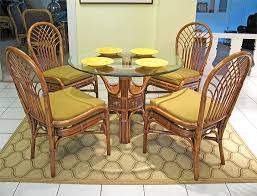 Indoor rattan wicker dining sets refers to furniture made from a variety of natural materials, which include rattan, split rattan, banana leaf, and other natural materials. Savannah Natural Rattan Dining Sets 42 Round