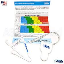 2pc Body Fat Caliper Fat Measuring Caliper Combo Set Body Fat Weight And Body Measurement