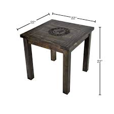 Of Alabama Reclaimed Side Table