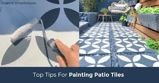 Top Tips For Painting Patio Tiles