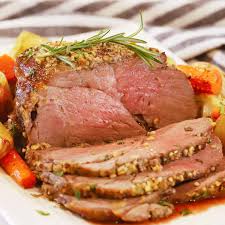 herb crusted top round roast video