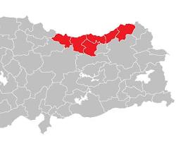 Doğu Karadeniz Bölgesi, Türkiye