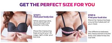 Cup size measurement instructions ‍stand in front of a mirror and measure around the fullest part of how to measure your bra size (video instruction). Bra Fitting Guide
