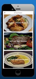 air fryer recipes app on the app