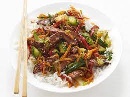 sesame steak stir fry recipe food