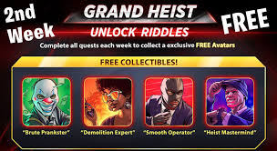 How to complete riddle for invisible cue full video tutorial 8 ball pool miniclip. Grand Heist Quest Free Cue Avatar Riddles 2 Omi 8bp Rewards