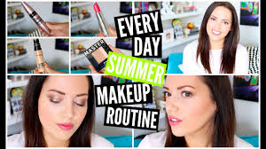 my every day summer makeup routine