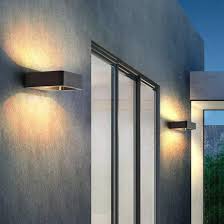 outdoor wall lamps white led modern
