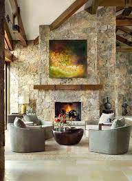 Stone Fireplace Ideas For Cozy Comfort