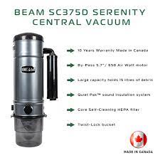 beam serenity series 375d central