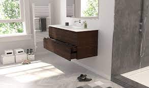 Modulo Wood Vanity Unit With Drawers