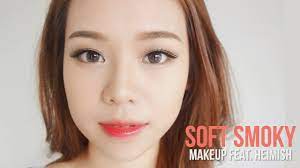 soft smoky korean makeup heimish