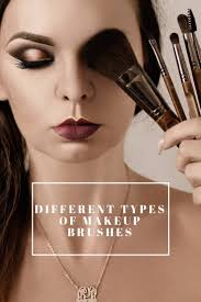 14 diffe types of makeup brushes