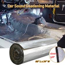 car insulation sound deadening mat