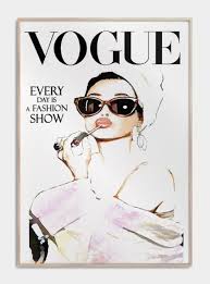 Vogue Cover No2 Plakat