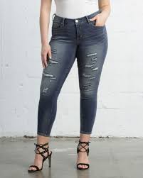 Ankle Slim Jegging In Danika Wash By Slink Jeans Sale