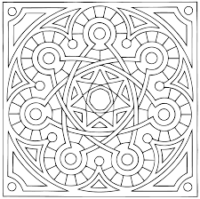 Résultat de recherche d'images pour "coloriage à imprimer mandala difficile"