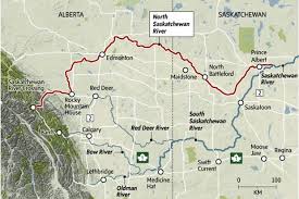 The North Saskatchewan River The Story Of The West The