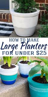 Diy Concrete Plant Pots Concrete