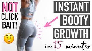 grow your booty in 15 minutes workout