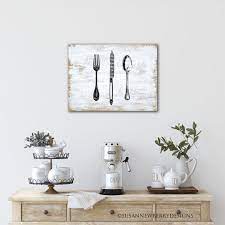 Kitchen Wall Art Print Or Canvas Fork
