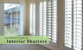 the diffe types of interior shutters