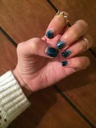 how to the glitter fade manicure the