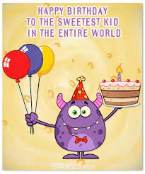 4 happy 4th birthday, boy! Amazing Birthday Wishes For Kids By Wishesquotes