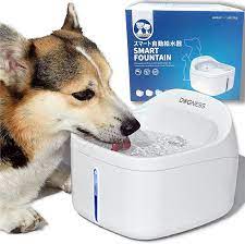 Amazon | DOGNESS ペット自動給水器 猫 犬 水飲み器 2L容量 循環式給水器 多重濾過 みずのみ器 自動パワーオフ  スマートLEDライト付き USB電源ケーブル ホワイト | DOGNESS | 自動給水器 通販