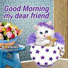 good morning my sweet friend images