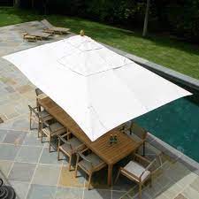 rectangular patio umbrella 13 5 x 8
