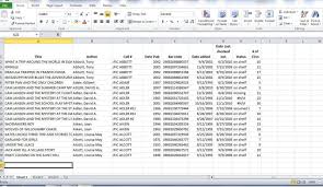 Using Excel With Collection Development Awful Library Books