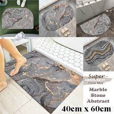 bath mat absorbent marble diatomaceous