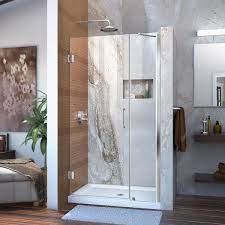 Frameless Hinged Shower Door