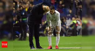 View the player profile of eden hazard (real madrid) on flashscore.com. Zinedine Zidane Admits Eden Hazard Injury Doesn T Look Good Ahead Of City Test Football News Times Of India