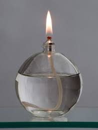 Modern Glass Oil Lamp Oil Candle